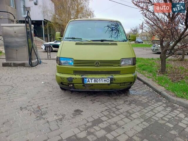 Зеленый Фольксваген Transporter, объемом двигателя 2.46 л и пробегом 280 тыс. км за 3200 $, фото 8 на Automoto.ua