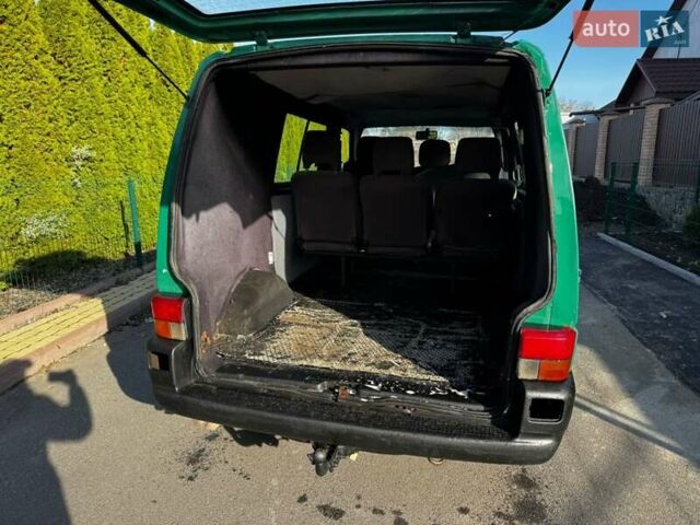Зеленый Фольксваген Transporter, объемом двигателя 2.4 л и пробегом 600 тыс. км за 3200 $, фото 5 на Automoto.ua