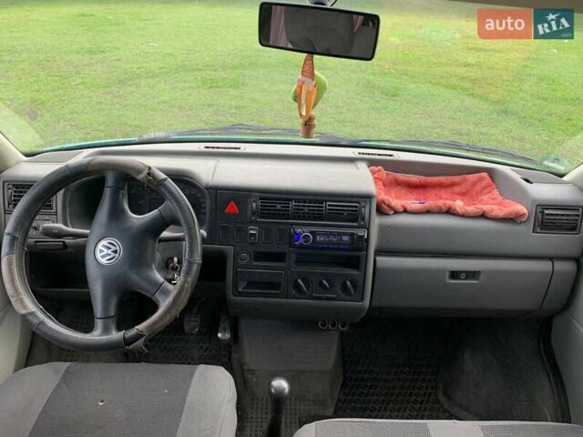 Зелений Фольксваген Transporter, об'ємом двигуна 1.9 л та пробігом 320 тис. км за 6800 $, фото 12 на Automoto.ua