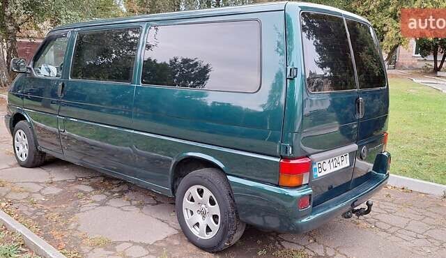 Зелений Фольксваген Transporter, об'ємом двигуна 2.5 л та пробігом 389 тис. км за 7000 $, фото 4 на Automoto.ua