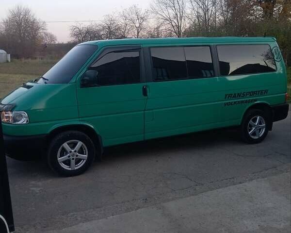 Зеленый Фольксваген Transporter, объемом двигателя 2.46 л и пробегом 560 тыс. км за 5800 $, фото 3 на Automoto.ua