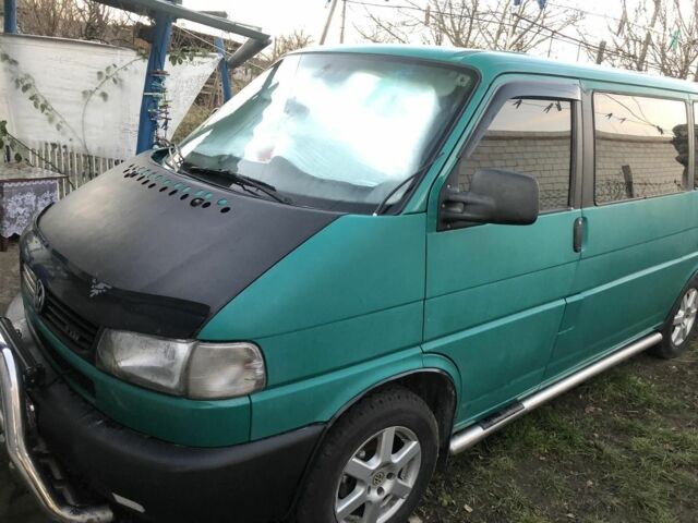 Зеленый Фольксваген Transporter, объемом двигателя 2.5 л и пробегом 332 тыс. км за 6500 $, фото 3 на Automoto.ua