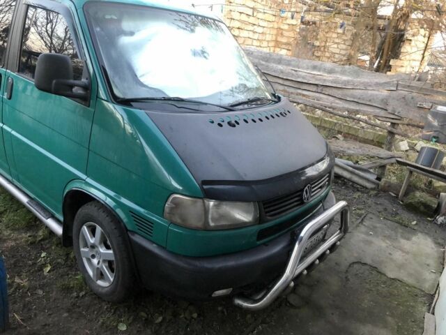 Зеленый Фольксваген Transporter, объемом двигателя 2.5 л и пробегом 332 тыс. км за 6500 $, фото 1 на Automoto.ua