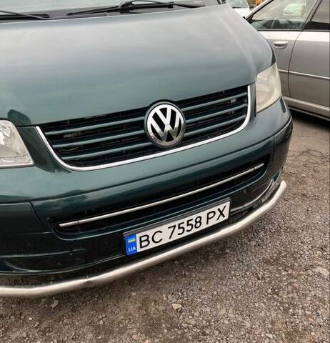 Зеленый Фольксваген Transporter, объемом двигателя 1.9 л и пробегом 385 тыс. км за 8200 $, фото 1 на Automoto.ua