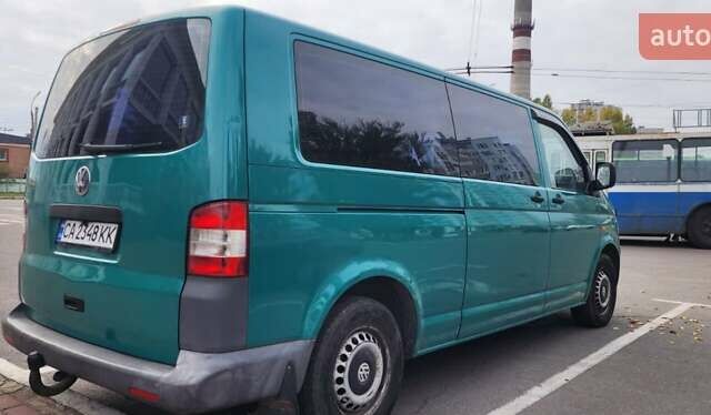 Зеленый Фольксваген Transporter, объемом двигателя 1.9 л и пробегом 340 тыс. км за 9200 $, фото 13 на Automoto.ua