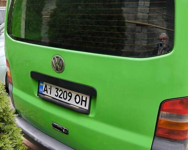 Зеленый Фольксваген Transporter, объемом двигателя 1.9 л и пробегом 303 тыс. км за 7500 $, фото 5 на Automoto.ua