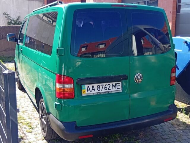Зеленый Фольксваген Transporter, объемом двигателя 1.9 л и пробегом 390 тыс. км за 6000 $, фото 7 на Automoto.ua