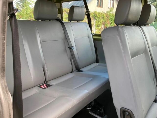 Зеленый Фольксваген Transporter, объемом двигателя 2.5 л и пробегом 190 тыс. км за 6700 $, фото 7 на Automoto.ua