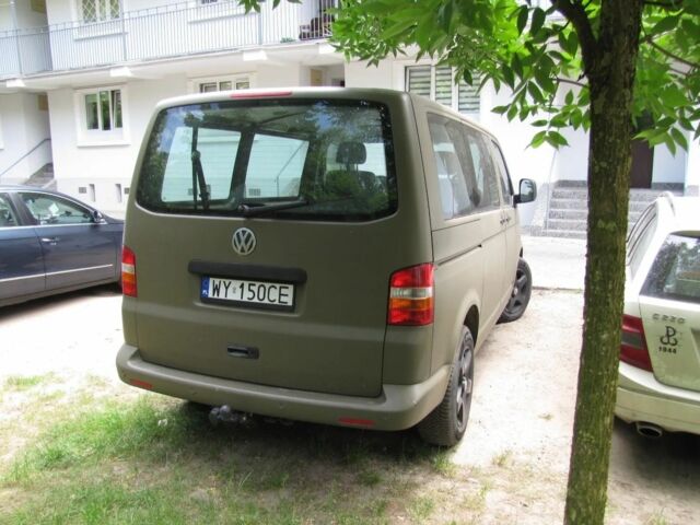 Зеленый Фольксваген Transporter, объемом двигателя 1.9 л и пробегом 196 тыс. км за 3300 $, фото 7 на Automoto.ua