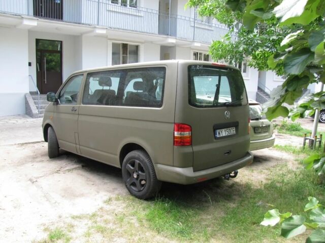 Зеленый Фольксваген Transporter, объемом двигателя 1.9 л и пробегом 196 тыс. км за 3300 $, фото 8 на Automoto.ua