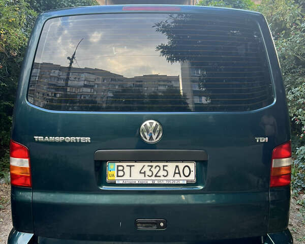 Зелений Фольксваген Transporter, об'ємом двигуна 1.9 л та пробігом 280 тис. км за 9500 $, фото 20 на Automoto.ua