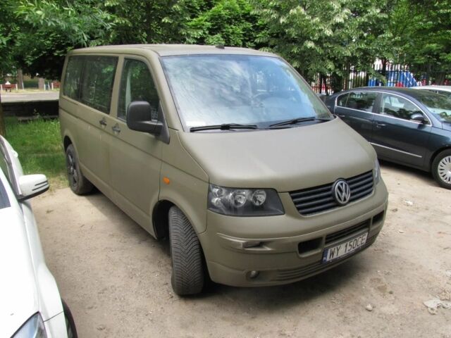 Зеленый Фольксваген Transporter, объемом двигателя 1.9 л и пробегом 196 тыс. км за 3300 $, фото 1 на Automoto.ua