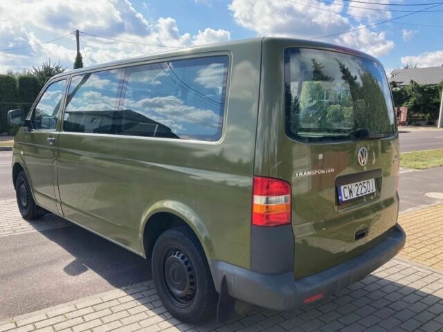 Зеленый Фольксваген Transporter, объемом двигателя 2.5 л и пробегом 190 тыс. км за 6700 $, фото 3 на Automoto.ua