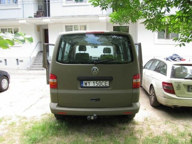 Зеленый Фольксваген Transporter, объемом двигателя 1.9 л и пробегом 196 тыс. км за 3300 $, фото 4 на Automoto.ua