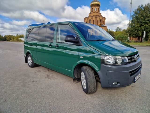 Зеленый Фольксваген Transporter, объемом двигателя 2 л и пробегом 247 тыс. км за 13800 $, фото 7 на Automoto.ua
