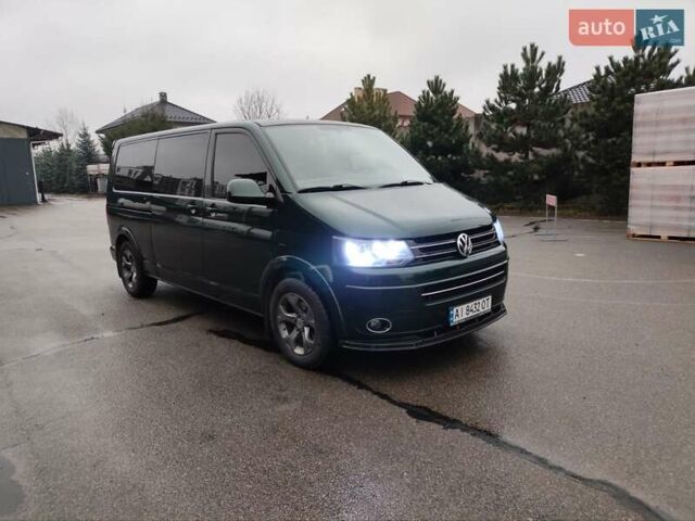 Зеленый Фольксваген Transporter, объемом двигателя 2 л и пробегом 302 тыс. км за 19500 $, фото 3 на Automoto.ua