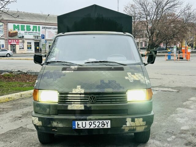 Зеленый Фольксваген Transporter, объемом двигателя 2.4 л и пробегом 250 тыс. км за 4250 $, фото 4 на Automoto.ua