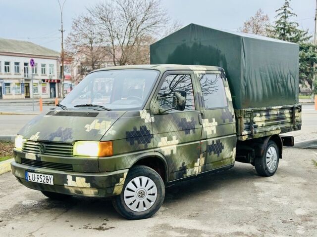 Зеленый Фольксваген Transporter, объемом двигателя 2.4 л и пробегом 250 тыс. км за 4250 $, фото 1 на Automoto.ua