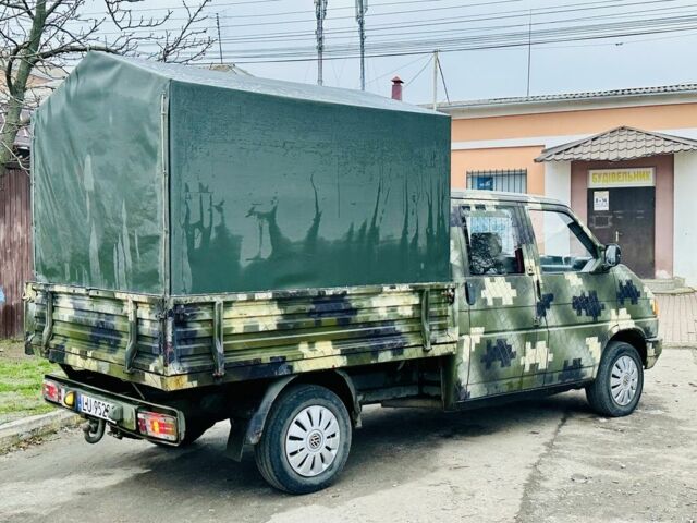 Зеленый Фольксваген Transporter, объемом двигателя 2.4 л и пробегом 250 тыс. км за 4250 $, фото 8 на Automoto.ua