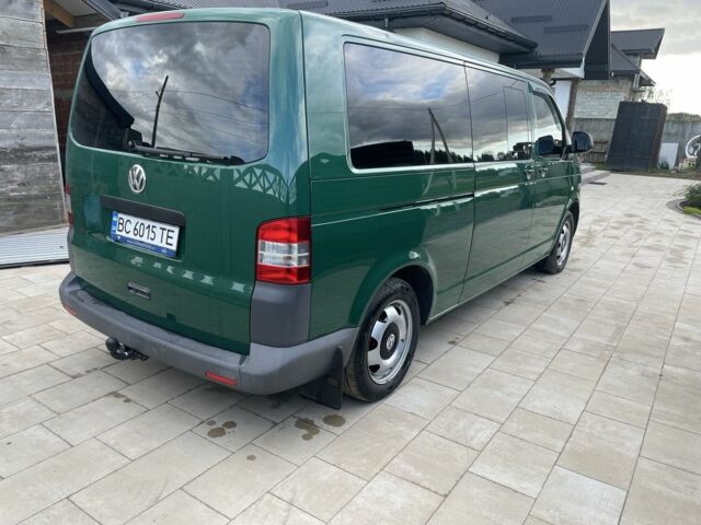Зеленый Фольксваген Transporter, объемом двигателя 2 л и пробегом 331 тыс. км за 15100 $, фото 1 на Automoto.ua