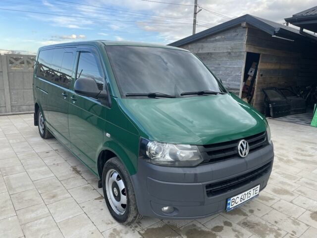 Зеленый Фольксваген Transporter, объемом двигателя 2 л и пробегом 331 тыс. км за 15100 $, фото 2 на Automoto.ua
