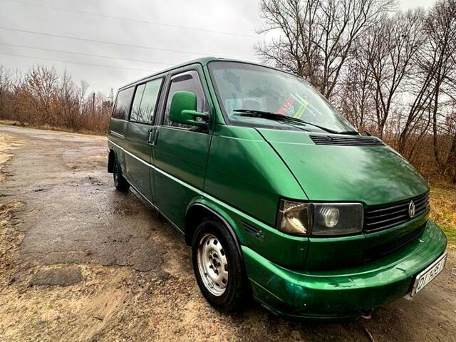 Зеленый Фольксваген Transporter, объемом двигателя 2.4 л и пробегом 537 тыс. км за 4000 $, фото 1 на Automoto.ua