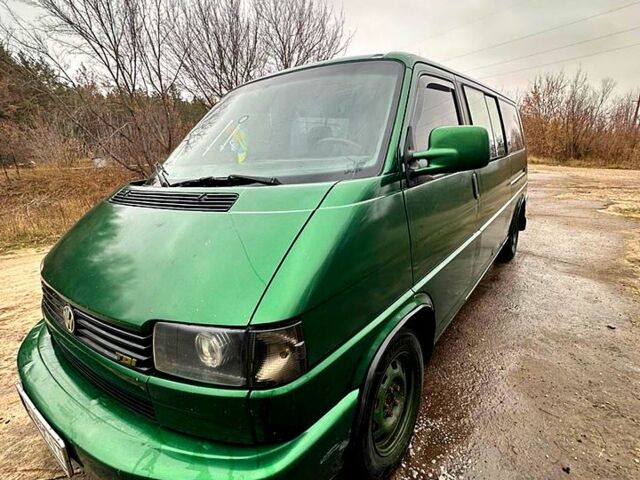 Зеленый Фольксваген Transporter, объемом двигателя 2.4 л и пробегом 537 тыс. км за 4000 $, фото 2 на Automoto.ua