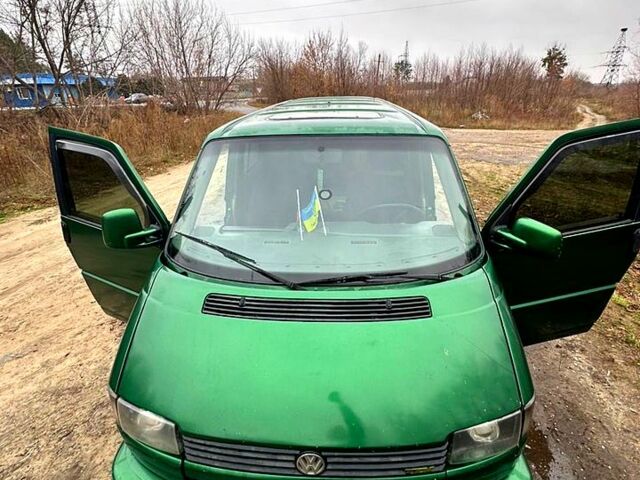 Зеленый Фольксваген Transporter, объемом двигателя 2.4 л и пробегом 537 тыс. км за 4000 $, фото 12 на Automoto.ua