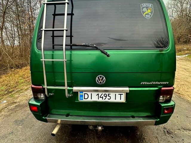 Зеленый Фольксваген Transporter, объемом двигателя 2.4 л и пробегом 537 тыс. км за 4000 $, фото 3 на Automoto.ua