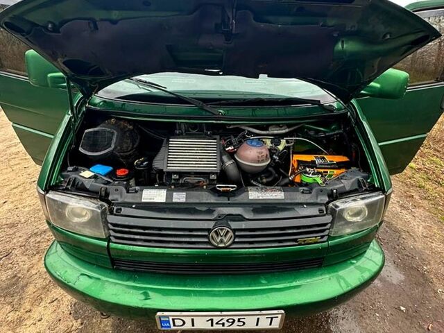 Зеленый Фольксваген Transporter, объемом двигателя 2.4 л и пробегом 537 тыс. км за 4000 $, фото 10 на Automoto.ua