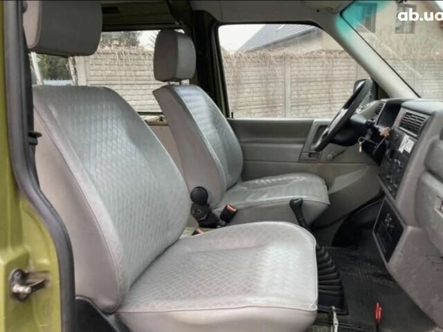 Фольксваген Transporter 2003 в Киеве на Automoto.ua Зеленый Фольксваген Transporter, объемом двигателя 0 л и пробегом 270 тыс. км за 2250 $, фото 6 на Automoto.ua