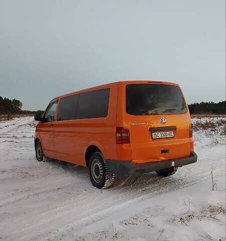 Помаранчевий Фольксваген Transporter, об'ємом двигуна 1.9 л та пробігом 434 тис. км за 7100 $, фото 11 на Automoto.ua