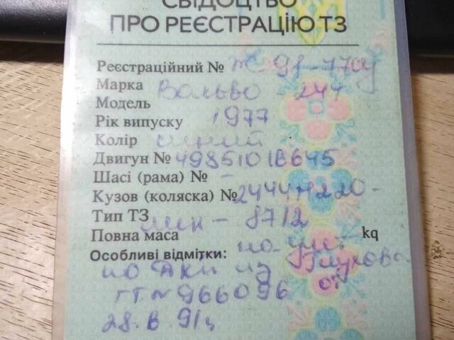 Синий Вольво 240, объемом двигателя 0 л и пробегом 1 тыс. км за 1000 $, фото 2 на Automoto.ua