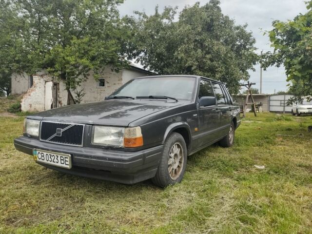 Сірий Вольво 740, об'ємом двигуна 2 л та пробігом 400 тис. км за 1900 $, фото 2 на Automoto.ua