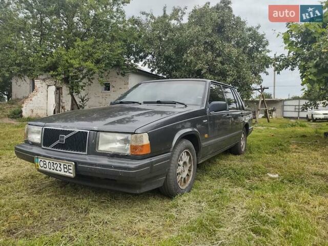 Серый Вольво 740, объемом двигателя 2 л и пробегом 390 тыс. км за 1900 $, фото 8 на Automoto.ua