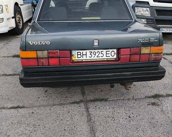 Зеленый Вольво 740, объемом двигателя 2.32 л и пробегом 200 тыс. км за 1100 $, фото 3 на Automoto.ua