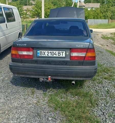 Серый Вольво 940, объемом двигателя 2.32 л и пробегом 497 тыс. км за 2400 $, фото 11 на Automoto.ua