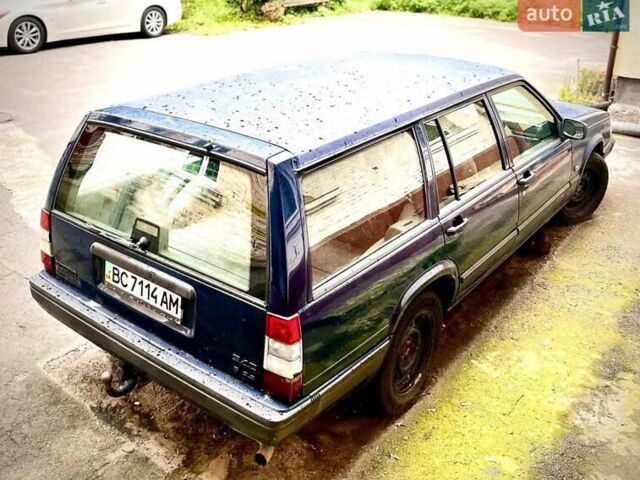 Синий Вольво 940, объемом двигателя 2.3 л и пробегом 326 тыс. км за 1750 $, фото 1 на Automoto.ua