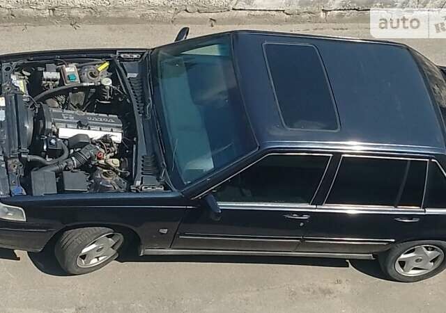 Черный Вольво 960, объемом двигателя 2.5 л и пробегом 377 тыс. км за 2500 $, фото 14 на Automoto.ua