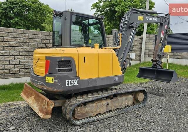 Желтый Вольво EC 55C, объемом двигателя 3 л и пробегом 2 тыс. км за 41500 $, фото 3 на Automoto.ua
