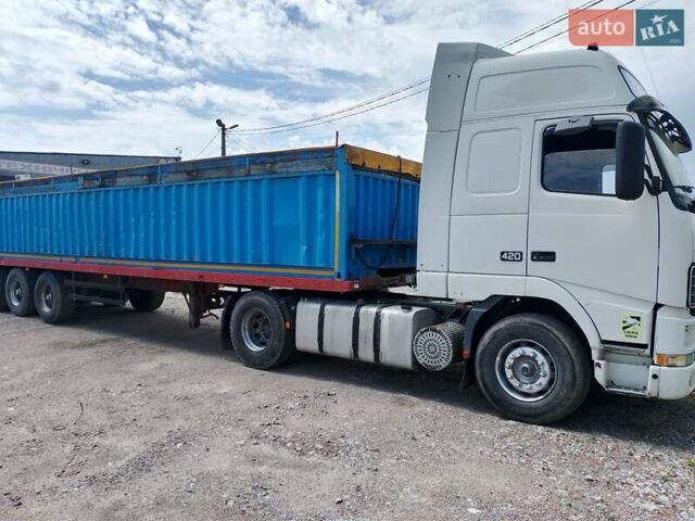 Белый Вольво FH 12, объемом двигателя 12.1 л и пробегом 1000 тыс. км за 12000 $, фото 3 на Automoto.ua