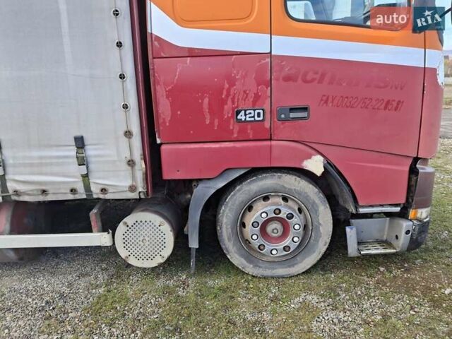 Червоний Вольво FH 12, об'ємом двигуна 12 л та пробігом 500 тис. км за 8700 $, фото 7 на Automoto.ua