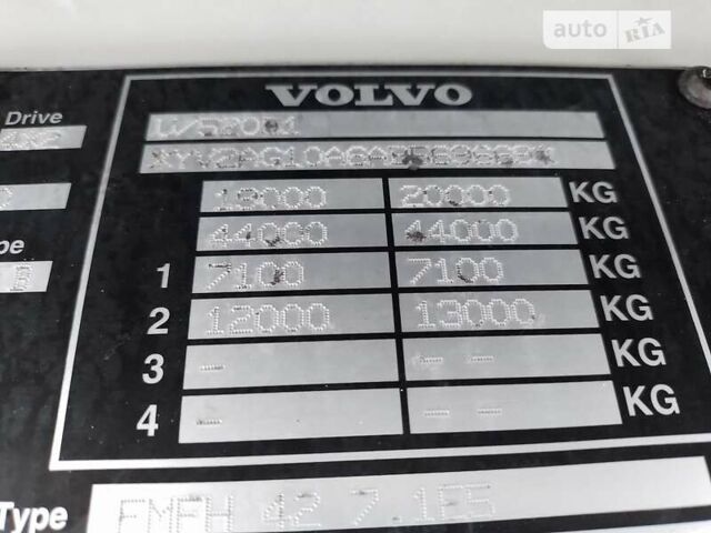 Белый Вольво FH 13, объемом двигателя 13 л и пробегом 612 тыс. км за 35000 $, фото 9 на Automoto.ua