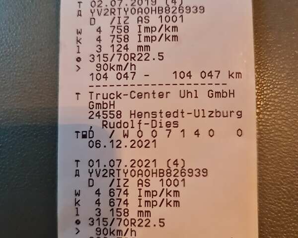 Белый Вольво FH 13, объемом двигателя 12.9 л и пробегом 451 тыс. км за 59774 $, фото 49 на Automoto.ua