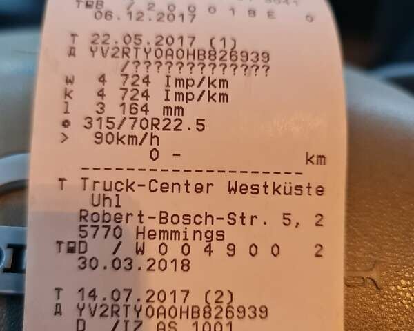 Белый Вольво FH 13, объемом двигателя 12.9 л и пробегом 451 тыс. км за 59774 $, фото 47 на Automoto.ua