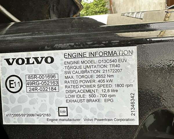 Вольво FH 13, об'ємом двигуна 0 л та пробігом 280 тис. км за 67000 $, фото 51 на Automoto.ua