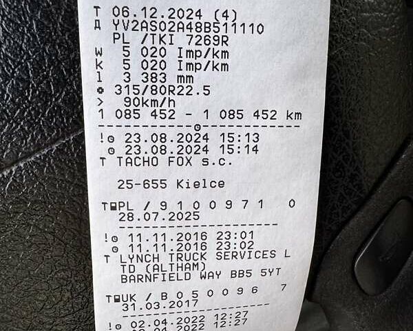 Вольво FH 13, объемом двигателя 0 л и пробегом 1 тыс. км за 15500 $, фото 22 на Automoto.ua