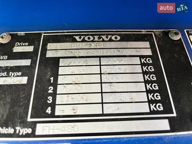 Вольво FH 13 2008 в Ковель на Automoto.ua Синий Вольво FH 13, объемом двигателя 12.8 л и пробегом 852 тыс. км за 30000 $, фото 13 на Automoto.ua