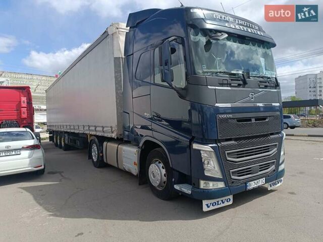 Синий Вольво FH 13, объемом двигателя 12.8 л и пробегом 990 тыс. км за 27500 $, фото 2 на Automoto.ua