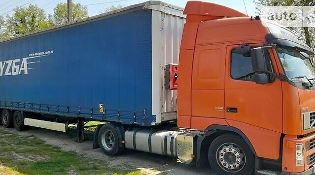 Оранжевый Вольво FH 13, объемом двигателя 13 л и пробегом 1000 тыс. км за 17800 $, фото 6 на Automoto.ua